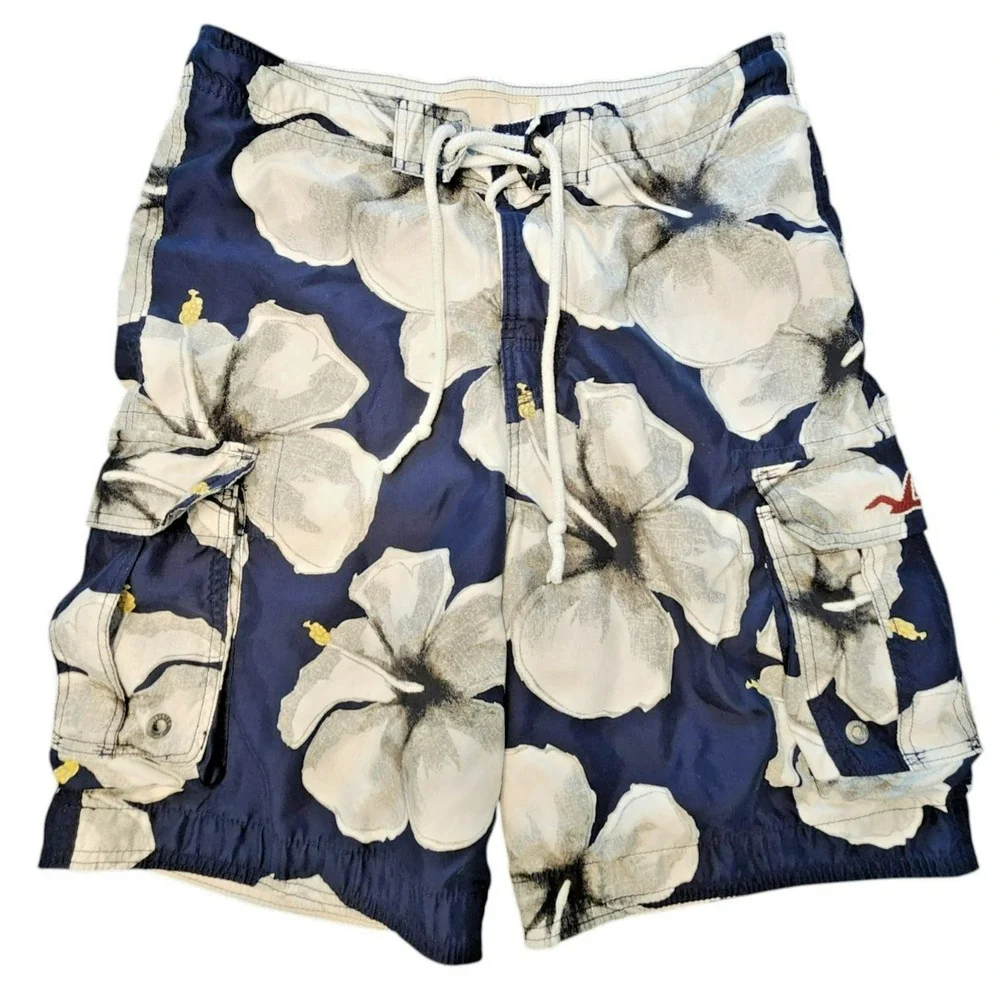 Hollister Mesh Lined Boardshorts /‎ Swim Trunks Size M
